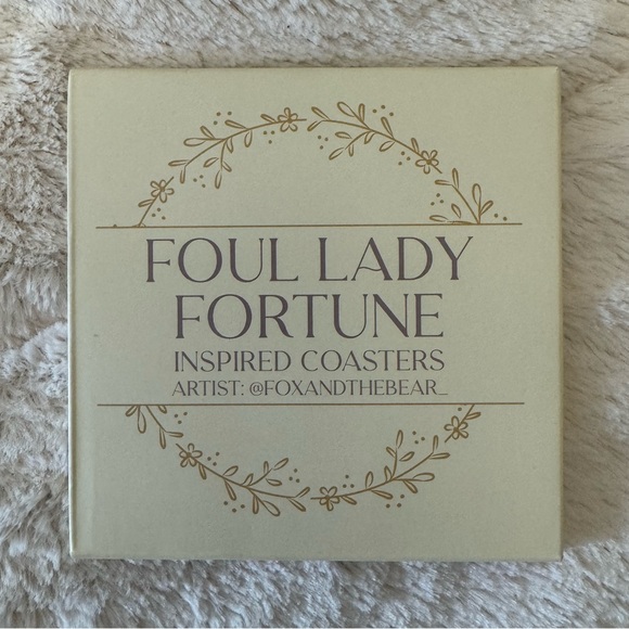 📚 Coasters | Foul Lady Fortune - Picture 1 of 5